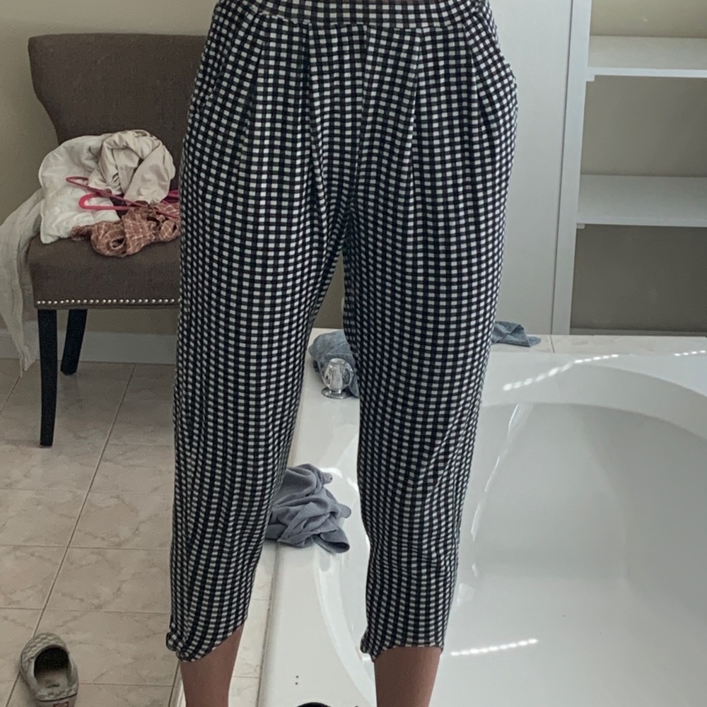 plaid pants